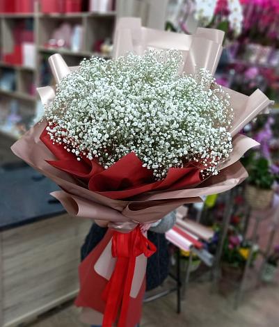 Букет цветов из: Гипсофила в Дивногорске