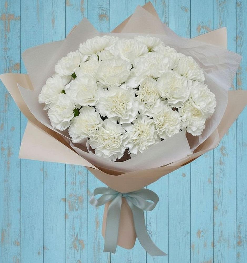 Букет цветов из: Гвоздики в Дивногорске