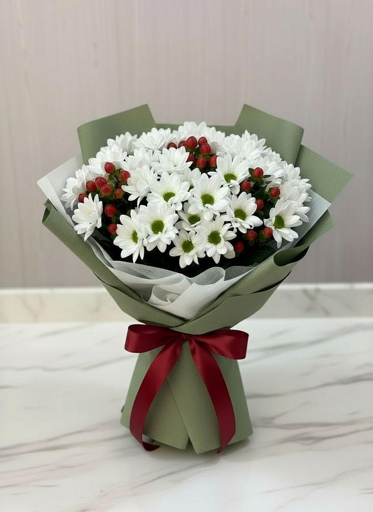 Букет цветов из: Хризантемы в Дивногорске