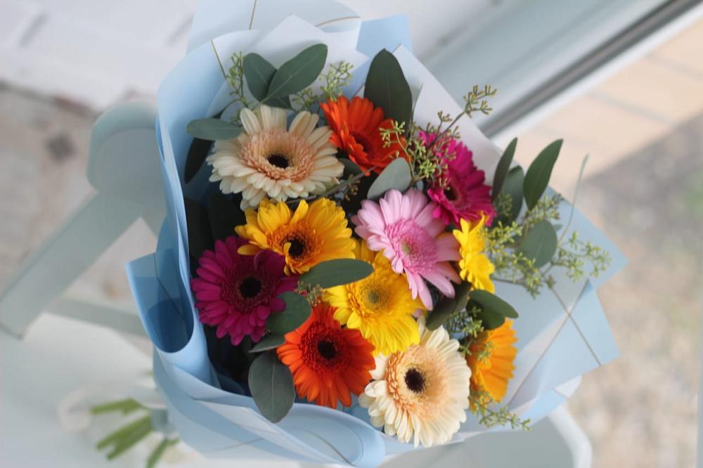 Букет цветов из: Герберы в Дивногорске