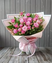 Букет Розовый кустик #REPLACE_PRED# Дивногорске