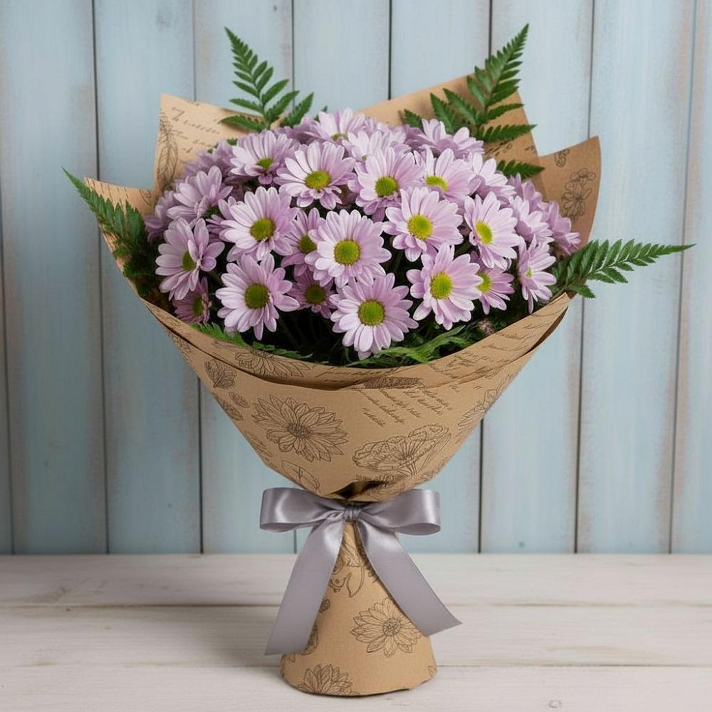 Букет цветов из: Хризантемы в Дивногорске
