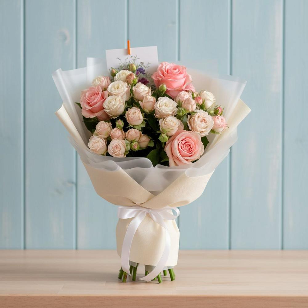 Букет цветов из: Розы в Дивногорске