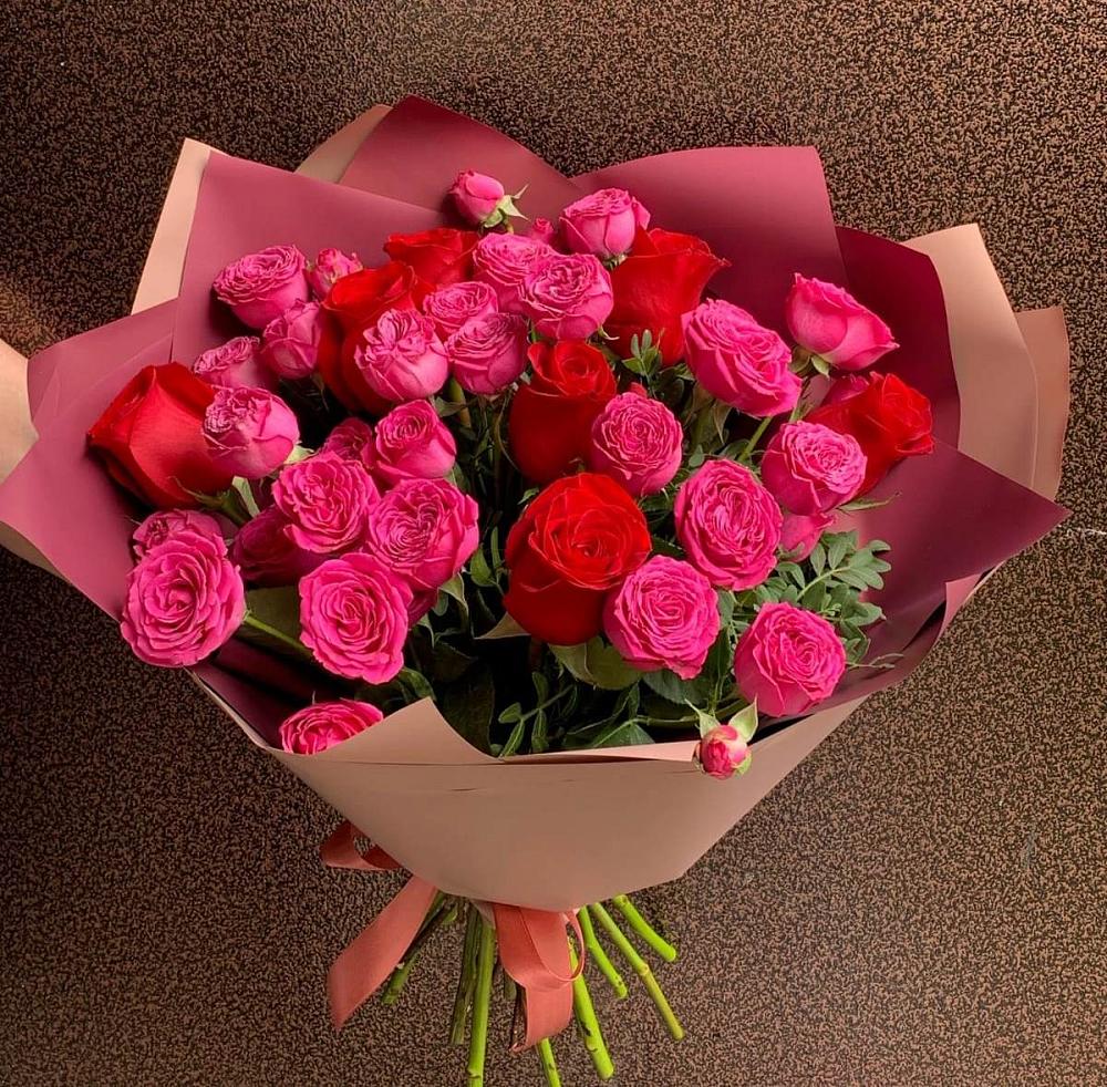 Букет В объятьях нежности в Дивногорске