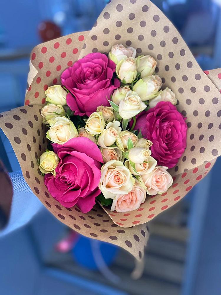 Букет цветов из: Розы в Дивногорске