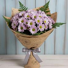 Букет цветов из:  Хризантемы в Дивногорске