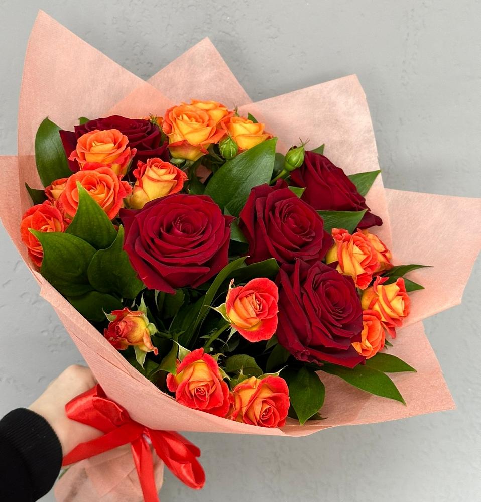 Букет Любовь и восторг в Дивногорске