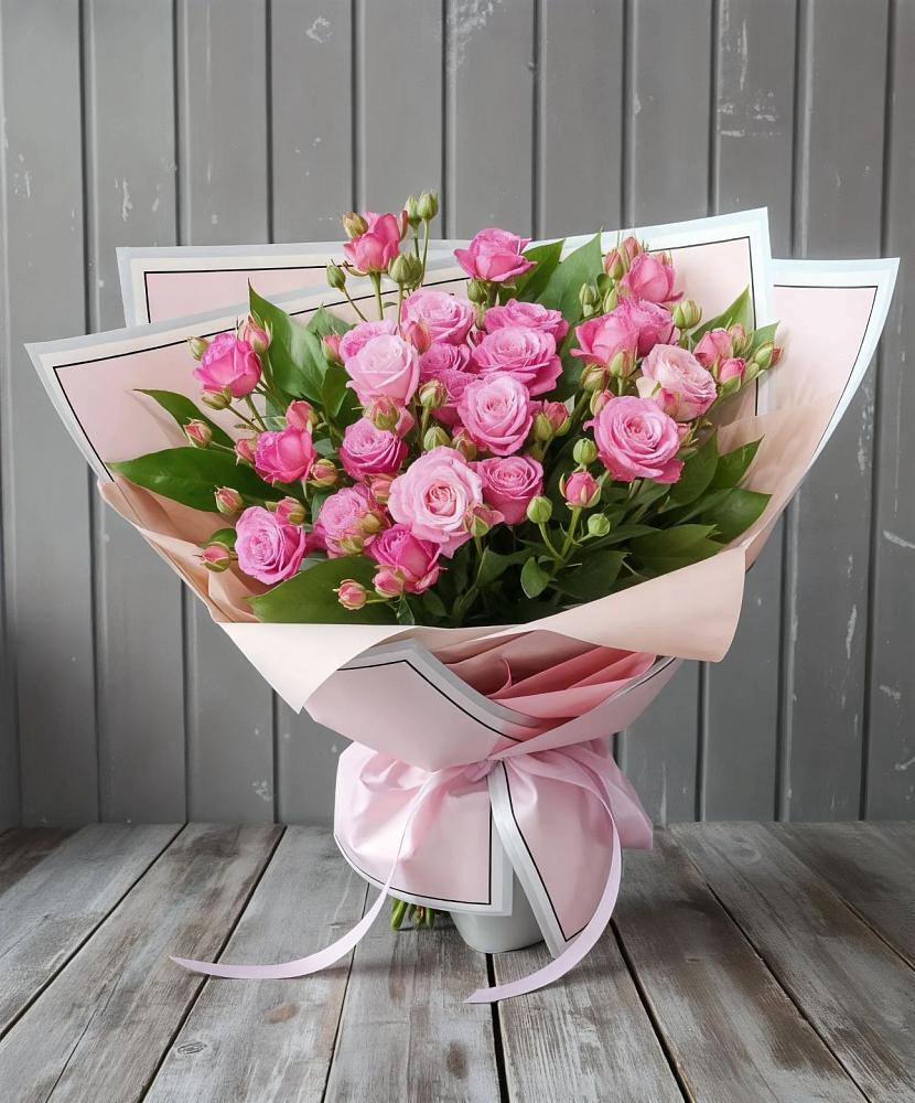 Букет Розовый кустик в Дивногорске