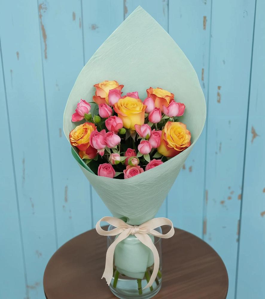 Букет цветов из: Розы в Дивногорске