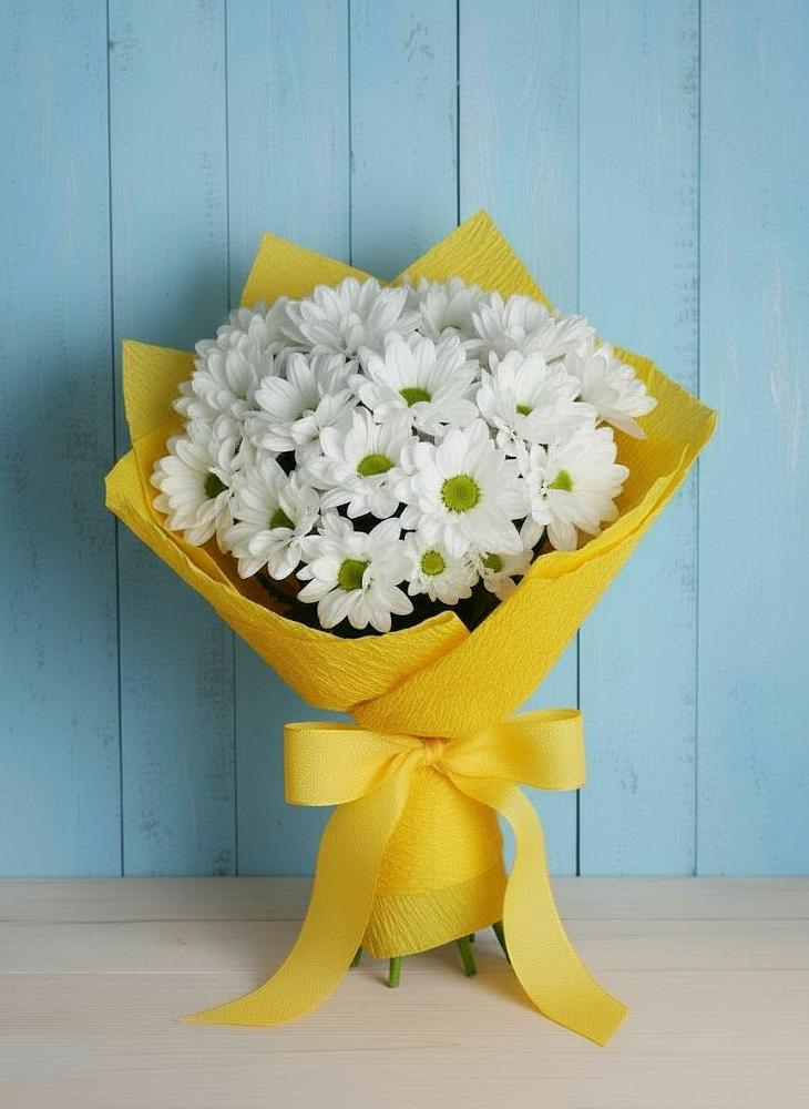 Букет цветов из: Хризантемы в Дивногорске