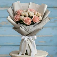 Букет цветов из:  Розы #REPLACE_PRED# Дивногорске