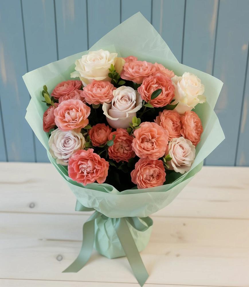 Букет цветов из: Розы в Дивногорске