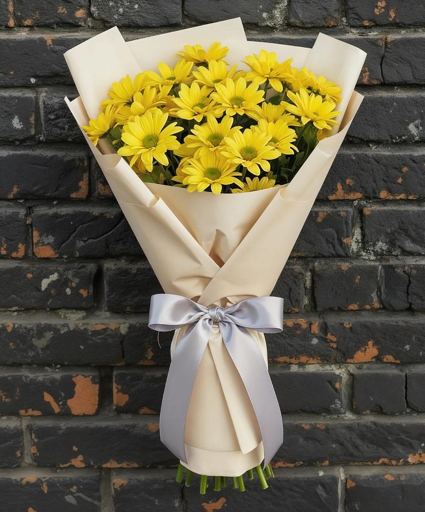 Букет цветов из: Хризантемы в Дивногорске