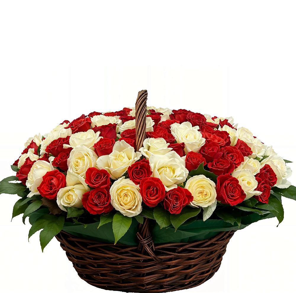 Премиум букет из: Розы в Дивногорске