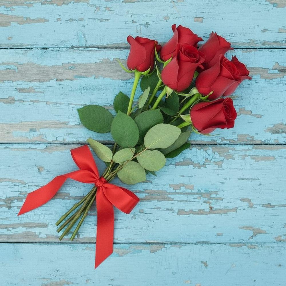 Букет Красные розы в Дивногорске