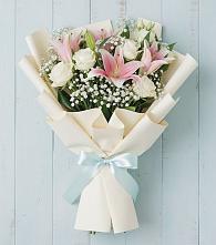 Букет цветов из:  Лилии в Дивногорске